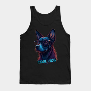 Cool Dog funny Tank Top